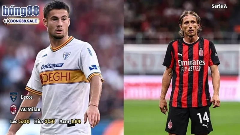 Kèo nhà cái Bong88 Serie A | Lecce - AC Milan 30/08/2025
