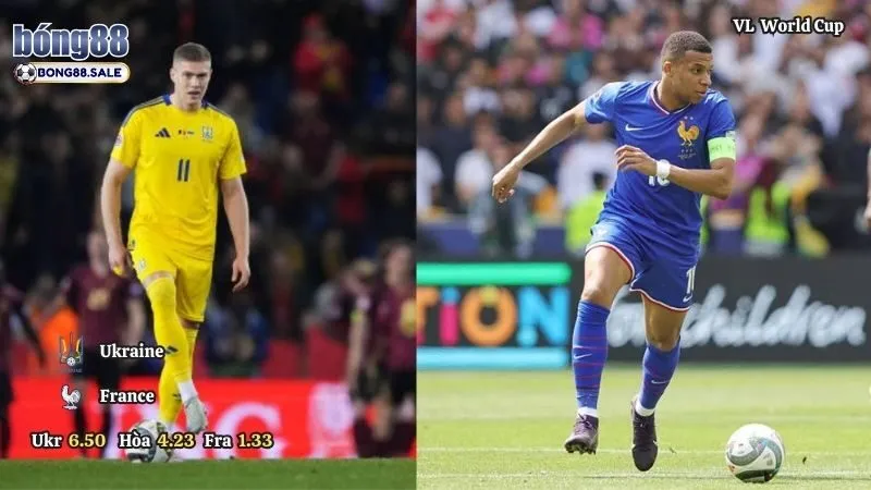 Kèo Nhà Cái Bong88 Vòng Loại World Cup | Ukraine - Pháp 06/09/2025